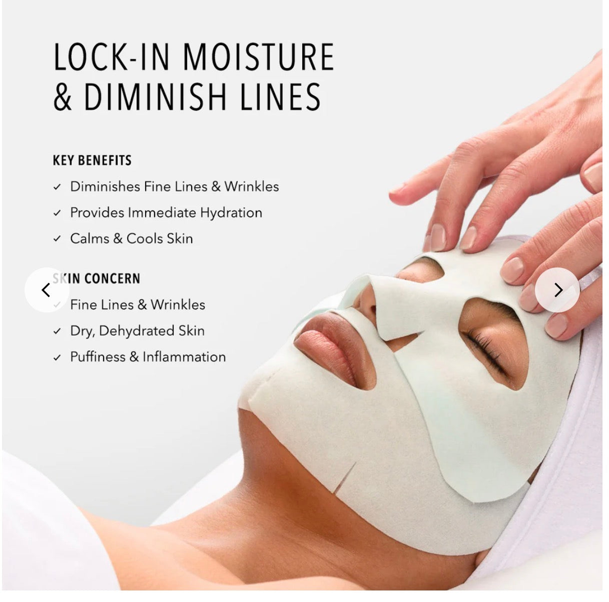 POLYPEPTIDE COLLAGEL+ FACE MASK (one mask)